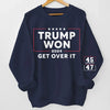 Strong Nations Are Forged In Resilience - US Elections Unisex Sweatshirt With Design On Sleeve