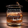 Let's Raise A Toast - US Election Whiskey Glass - Gift For Conservative Supporters