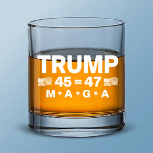 And You Know What, People Love Me - US Election Whiskey Glass - Gift For Conservative Supporters