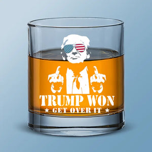 Strength Is Born From Shared Purpose - US Election Whiskey Glass - Gift For Conservative Supporters