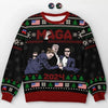 We Are Committed To Bringing America Back To Its Greatness - US Election Ugly Sweatshirt - Unisex Wool Jumper - Christmas Gift For Conservative Supporters