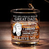A New Path Is Set, Let’s Walk It Together - US Election Whiskey Glass - Gift For Conservative Supporters