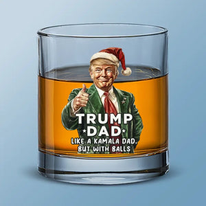 He Won So Let’s Embrace This Fresh Start - US Election Whiskey Glass - Gift For Conservative Supporters