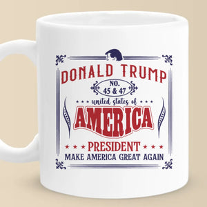 The People Have Chosen, Now The Work Begins - US Election Mug - Gift For Conservative Supporters