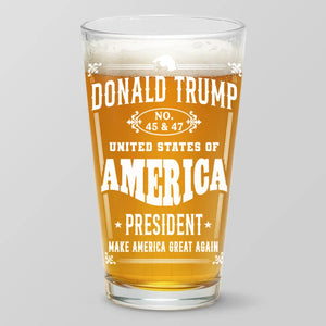 A Victory To Celebrate This Holiday Season - US Election Beer Glass