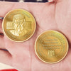 Let’s Move Forward With Confidence And Unity - US Elections Gold-Colored Coin