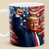 Winners Never Quit, Quitters Never Win - US Elections Mug - Gift For Conservative Supporters