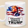 Vision Fuels A Nation’s Progress - US Election Mug - Gift For Conservative Supporters