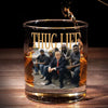 Bring Thug Life To Another Level - US Election Whiskey Glass - Gift For Conservative Supporters