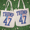 No.47 Is Back - US Elections Tote Bag - Gift For Best Friends, BFF, Sisters