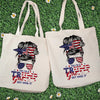 All-American Girl Is Here, Get Over It - US Elections Tote Bag - Gift For Best Friends, BFF, Sisters