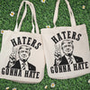 His Win Is A Victory For Every American - US Elections Tote Bag - Gift For Conservative Supporters