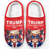 You Have The Power - US Election Fluffy Slippers - Christmas Gift For Conservative Supporters