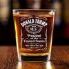 His Win Inspires Us To Keep Moving Forward - US Elections Shot Glass - Christmas Gift For Conservative Supporters