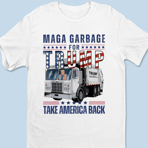 Time To Dump The Baggage And Move Forward - US Election Unisex T-shirt, Premium T-shirt, Hoodie