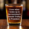 Show Your Support For New Leadership - US Elections Shot Glass - Gift For Conservative Supporters