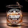 It’s Time To Bring Back American Pride - US Election Whiskey Glass - Gift For Conservative Supporters