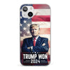 A Fresh Start For America’s Future - US Election Clear Phone Case - Gift For Conservative Supporters