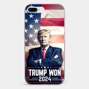 A Fresh Start For America’s Future - US Election Clear Phone Case - Gift For Conservative Supporters