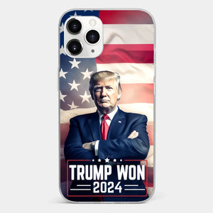 A Fresh Start For America’s Future - US Election Clear Phone Case - Gift For Conservative Supporters