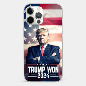 A Fresh Start For America’s Future - US Election Clear Phone Case - Gift For Conservative Supporters