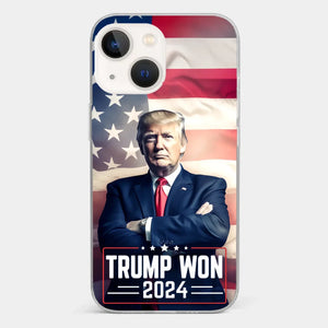 A Fresh Start For America’s Future - US Election Clear Phone Case - Gift For Conservative Supporters