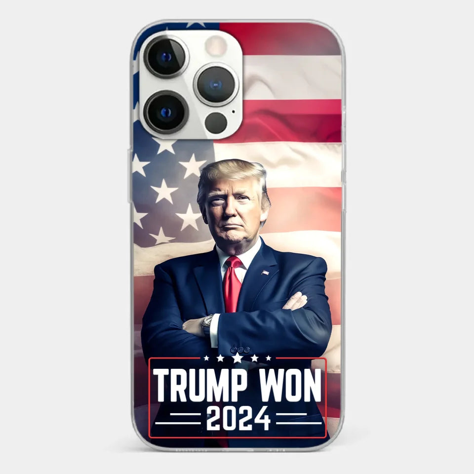 A Fresh Start For America’s Future - US Election Clear Phone Case - Gift For Conservative Supporters