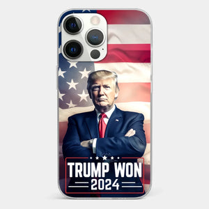 A Fresh Start For America’s Future - US Election Clear Phone Case - Gift For Conservative Supporters
