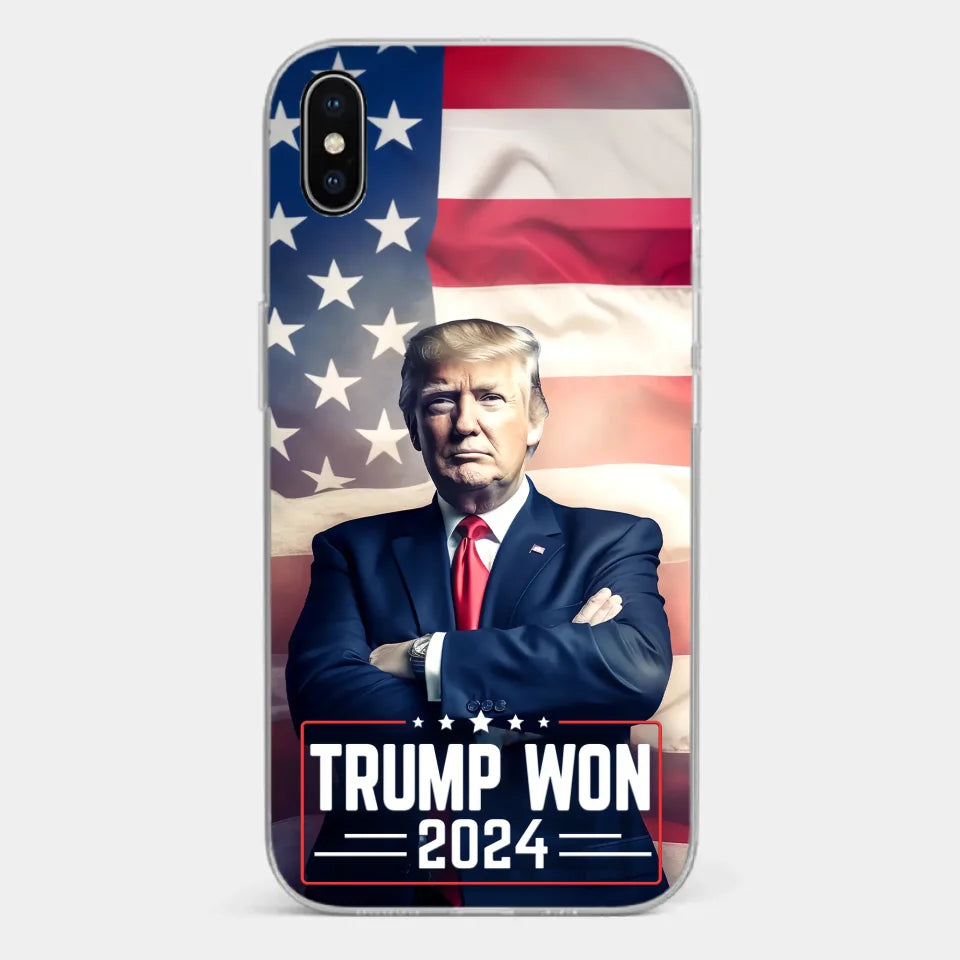 A Fresh Start For America’s Future - US Election Clear Phone Case - Gift For Conservative Supporters