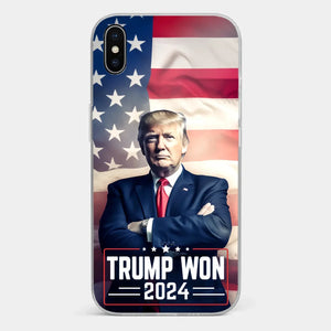 A Fresh Start For America’s Future - US Election Clear Phone Case - Gift For Conservative Supporters