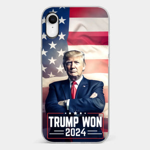 A Fresh Start For America’s Future - US Election Clear Phone Case - Gift For Conservative Supporters