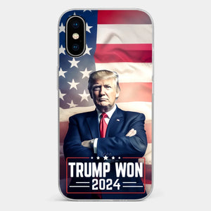 A Fresh Start For America’s Future - US Election Clear Phone Case - Gift For Conservative Supporters
