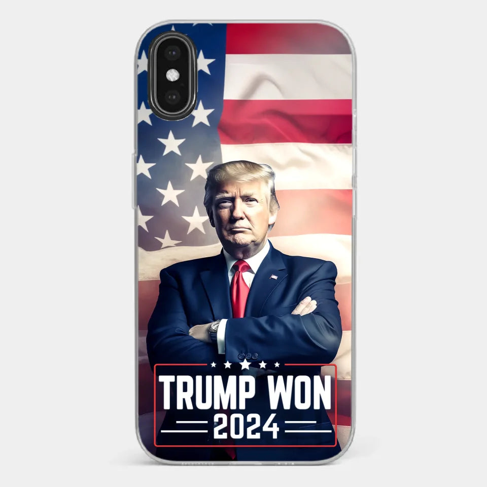 A Fresh Start For America’s Future - US Election Clear Phone Case - Gift For Conservative Supporters