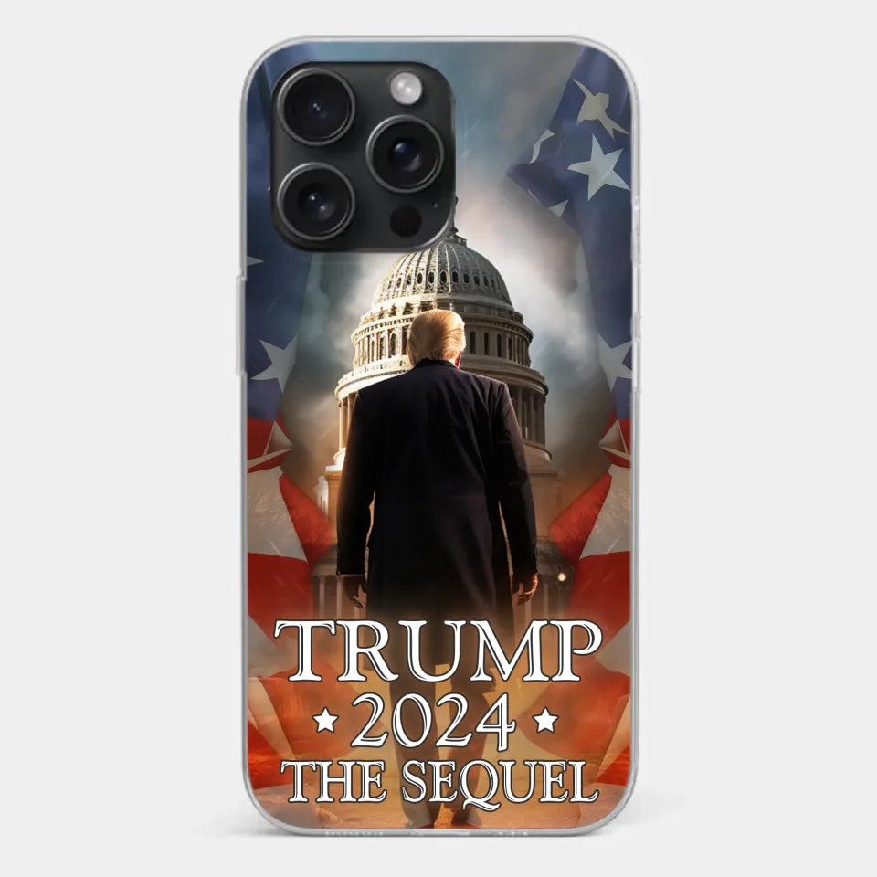 Time To Start A New Chapter - US Election Clear Phone Case - Gift For Conservative Supporters