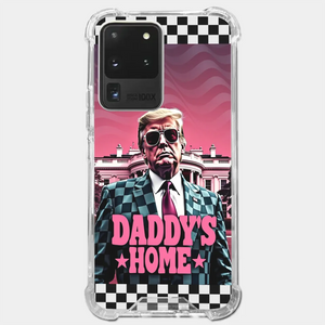 Daddy's Home - US Election Clear Phone Case - Gift For Conservative Supporters