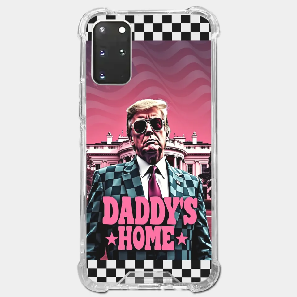 Daddy's Home - US Election Clear Phone Case - Gift For Conservative Supporters
