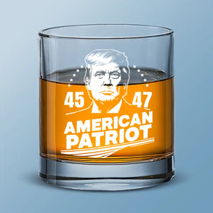 Reignite The Spirit Of America - US Election Whiskey Glass - Gift For Conservative Supporters