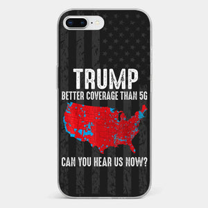 Honoring The 47th With American Spirit - US Election Clear Phone Case - Gift For Conservative Supporters