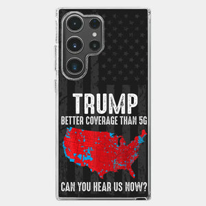 Honoring The 47th With American Spirit - US Election Clear Phone Case - Gift For Conservative Supporters