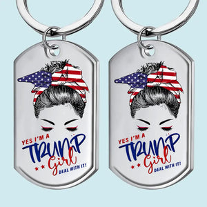 Girls United For Change - US Election Keychain - Gift For Best Friends, BFF, Sisters