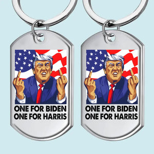 His Win Represents A New Hope For All - US Election Keychain - Gift For Conservative Supporters