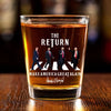 Get Ready For A Powerful Return That Will Change Everything - US Elections Shot Glass - Gift For Conservative Supporters