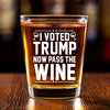 Shout For Success, Cheer For The Win - US Elections Shot Glass - Gift For Conservative Supporters