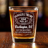 Not The Smoothest But Gets Job Done - US Elections Shot Glass - Gift For Conservative Supporters