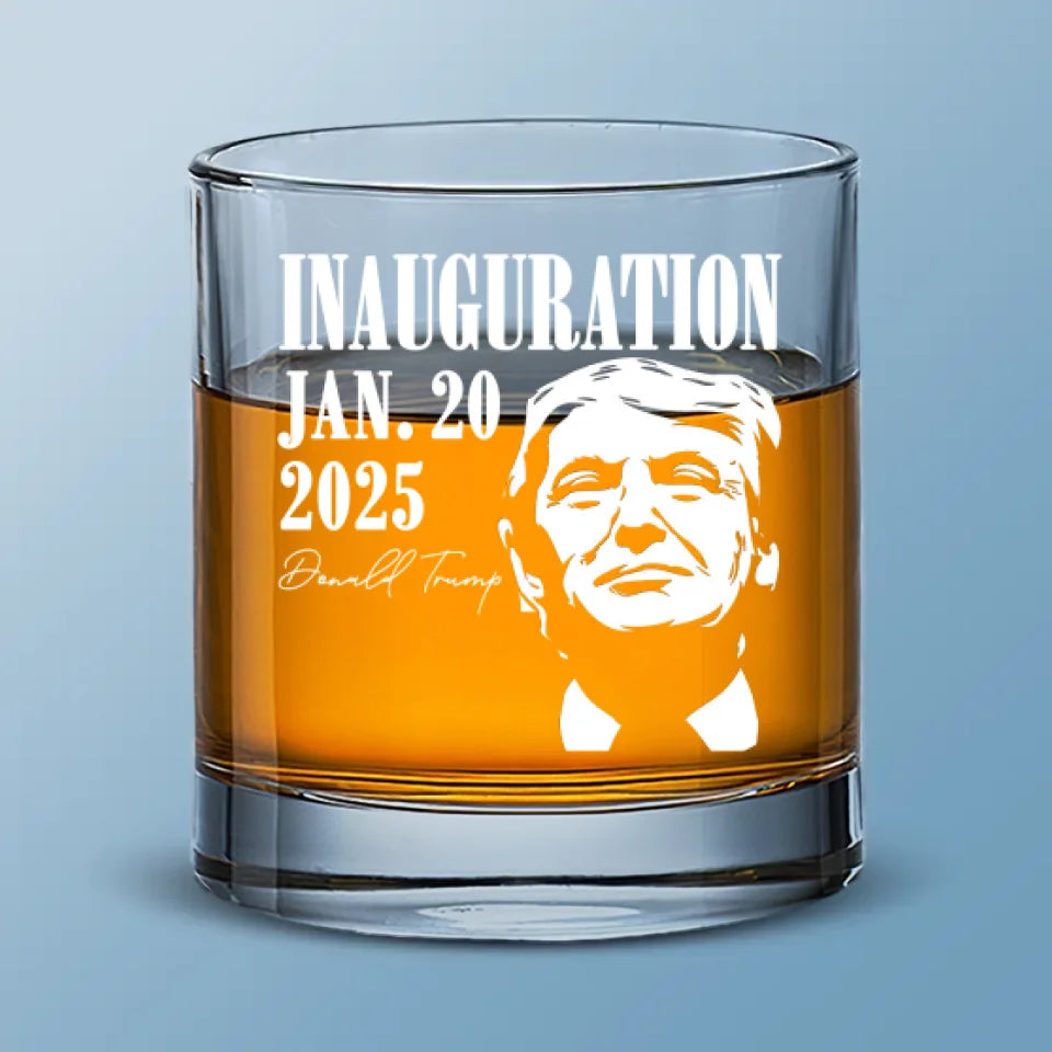 Get Ready For The Future - US Election Whiskey Glass - Gift For Conservative Supporters