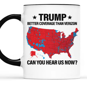 Cheers To A Brighter Future Ahead - US Elections Accent Mug