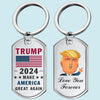 Love You Forever - US Election Keychain - Gift For Conservative Supporters