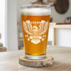 It's Time For The Nation To Revive - US Election Beer Glass