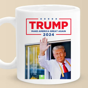 Experience The Joy Of A New Beginning - US Election Mug - Gift For Conservative Supporters