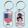 I'm Still A Conservative Girl, I Make No Apologies - US Election Keychain - Gift For Best Friends, BFF, Sisters